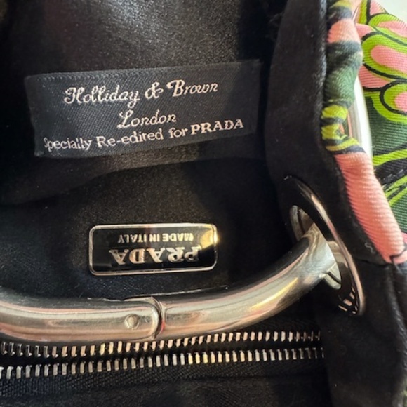 2003 PRADA Bag Wristlet with Limited Edition Print (Holliday & Brown LONDON) - Picture 15 of 16